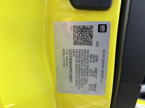 Used 2023 Chevrolet Corvette Stingray Preferred Conv w/ 2LT RWD image 38
