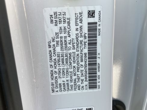 Used 2025 Honda CR-V EX-L image 37