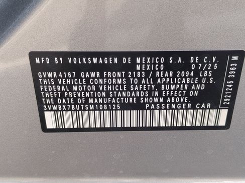 New 2025 Volkswagen Jetta Sport image 20