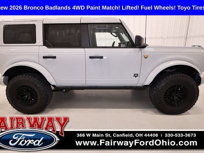 New 2026 Ford Bronco Badlands