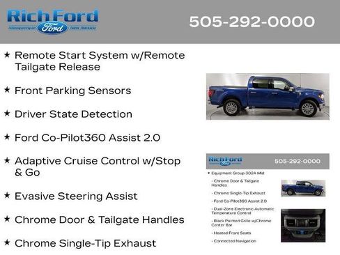 Certified 2025 Ford F150 XLT w/ Equipment Group 302A MID AWD/4WD image 40