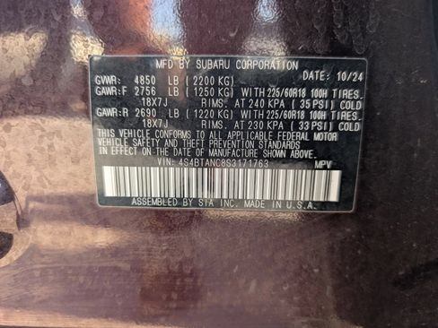 Certified 2025 Subaru Outback Limited AWD/4WD image 23