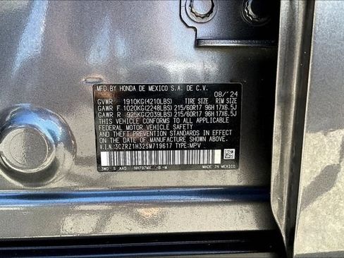 Used 2025 Honda HR-V LX image 16