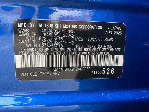 New 2026 Mitsubishi Eclipse Cross SE image 34