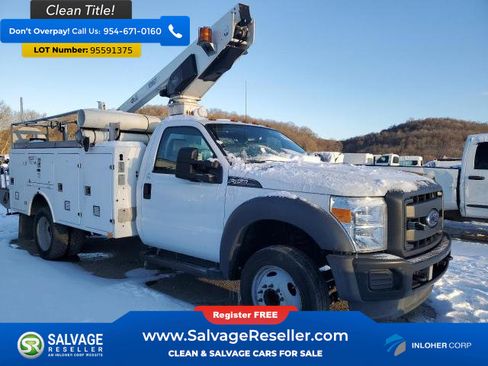 Used 2015 Ford F450 XL w/ Snow Plow Prep Package image 5