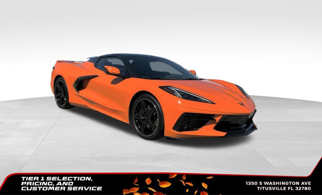 Used 2024 Chevrolet Corvette Stingray Premium Conv w/ Z51 Performance Package RWD image 9