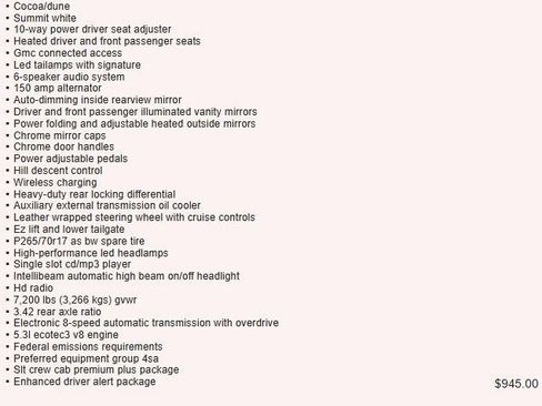 Used 2018 GMC Sierra 1500 SLT AWD/4WD image 4