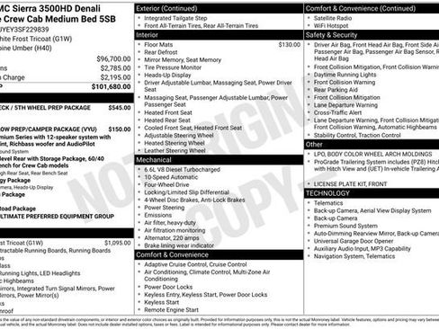 Used 2025 GMC Sierra 3500 Denali Ultimate image 20