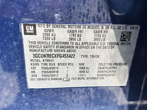 Used 2015 Chevrolet Silverado 1500 LT w/ All Star Edition AWD/4WD image 13