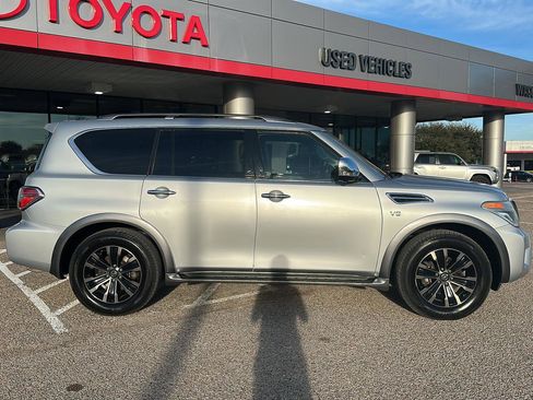 Used 2017 Nissan Armada Platinum w/ Captain Seat Package image 2