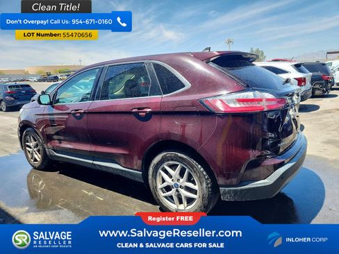 Used 2021 Ford Edge SEL AWD/4WD image 3