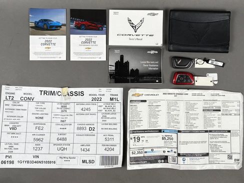 Used 2022 Chevrolet Corvette Stingray Convertible image 5