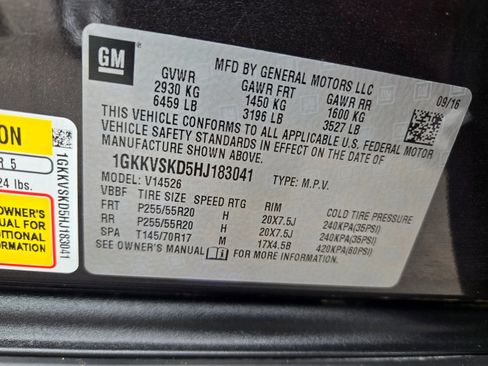 Used 2017 GMC Acadia Limited SLT image 23