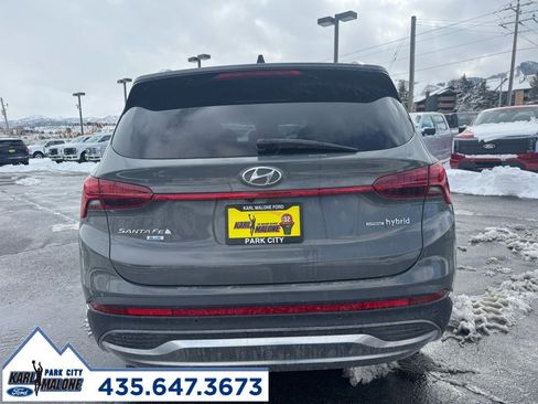 Used 2023 Hyundai Santa Fe Blue w/ Cargo Package image 4