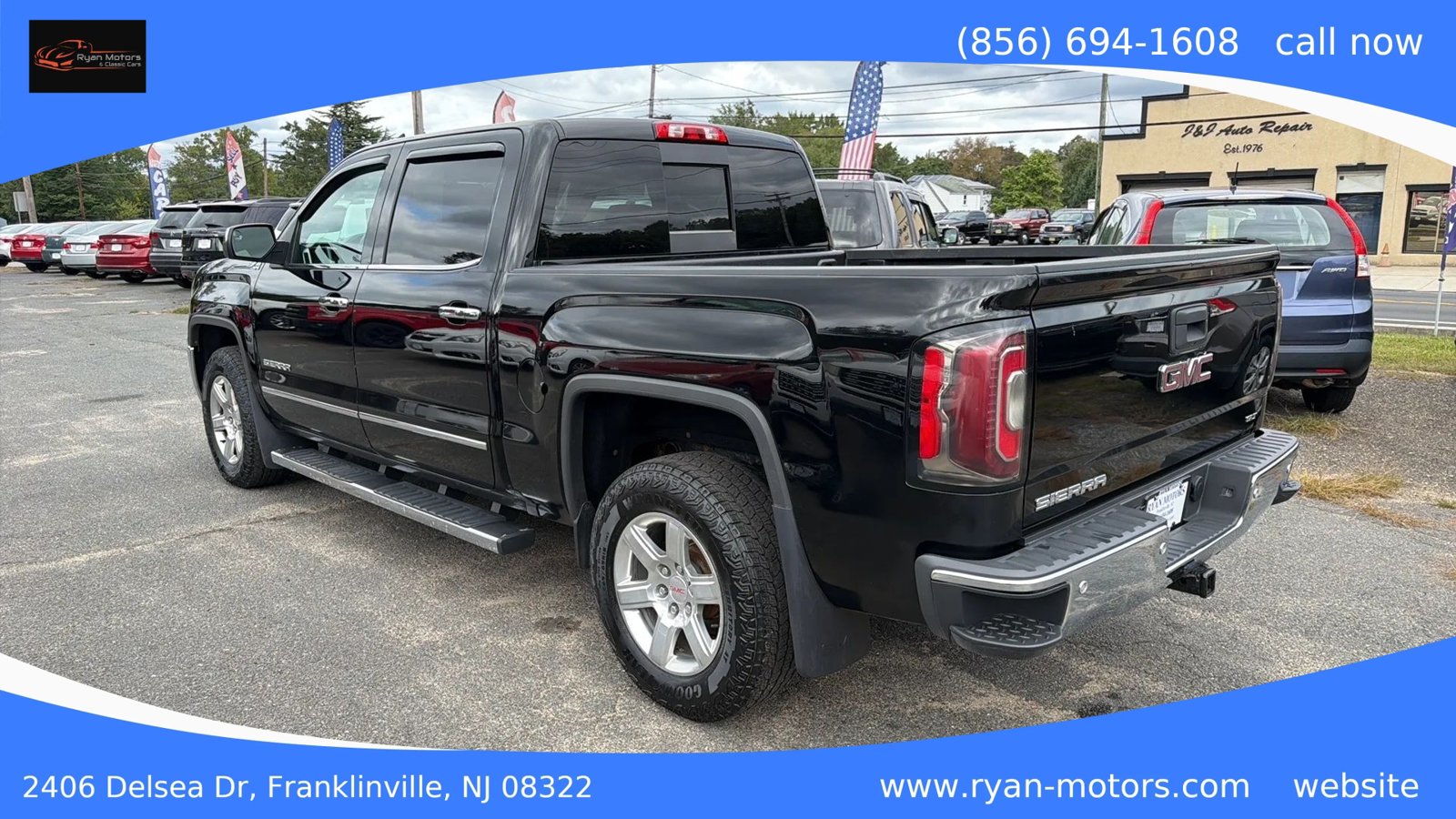 Used 2017 GMC Sierra 1500 SLT w/ SLT Preferred Package AWD/4WD image 7