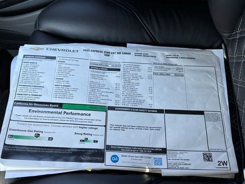 New 2025 Chevrolet Express 2500 Extended w/ Driver Convenience Package image 39