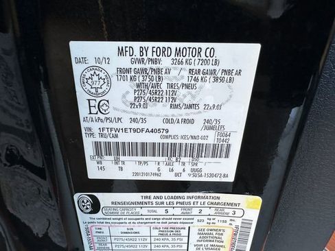 Used 2013 Ford F150 Limited image 40