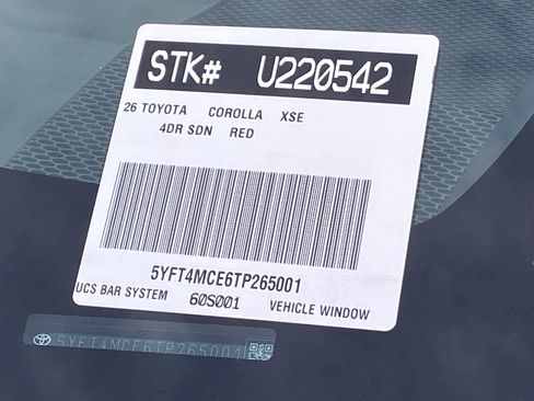 Certified 2026 Toyota Corolla XSE image 43