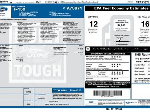 Used 2012 Ford F150 Harley-Davidson AWD/4WD image 39
