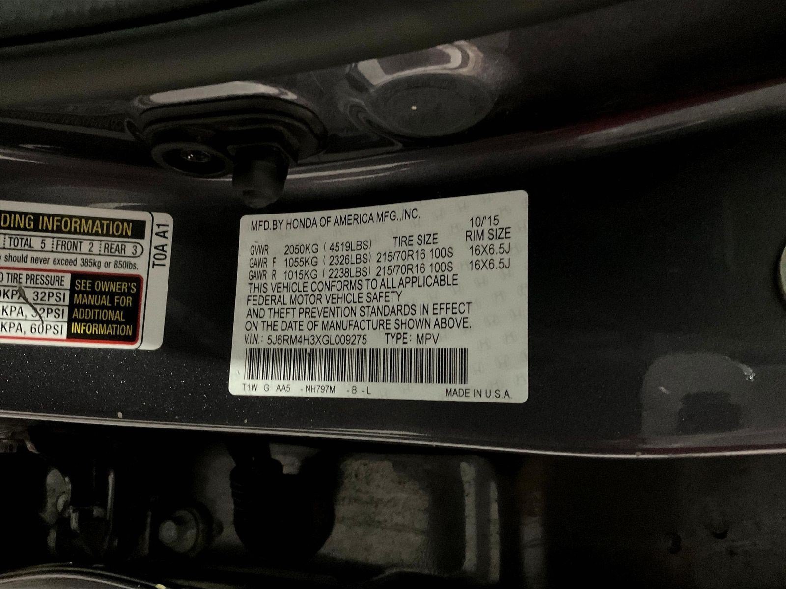 Used 2016 Honda CR-V LX image 19