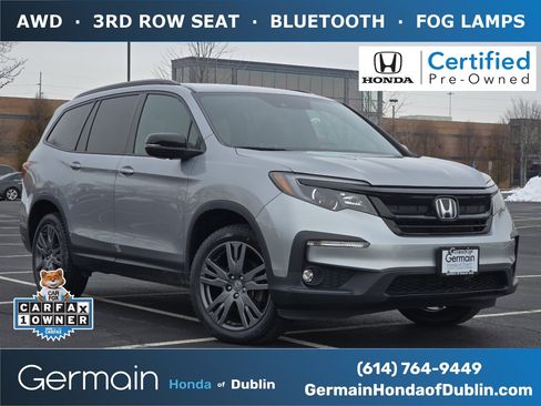 Certified 2022 Honda Pilot Sport image 1