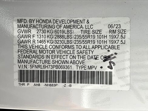 Used 2023 Honda Odyssey Sport image 19