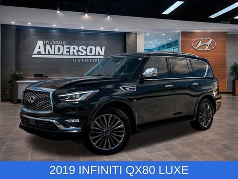 Used 2019 INFINITI QX80 Luxe w/ 22" Wheel Package RWD image 1