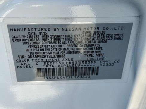 Used 2025 Nissan Kicks SV FWD image 28