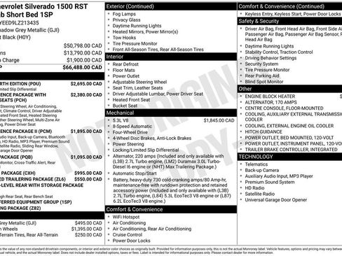 Used 2020 Chevrolet Silverado 1500 RST w/ True North Edition AWD/4WD image 17