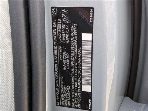 New 2026 Volvo XC60 B5 Ultra w/ Protection Package Premier image 20