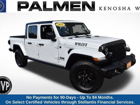 Certified 2021 Jeep Gladiator Willys image 1