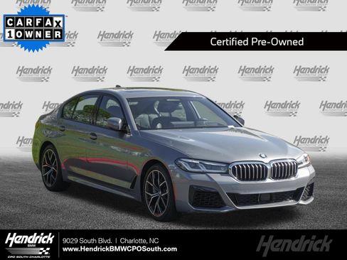 Certified 2023 BMW 540i w/ M Sport Package RWD image 1