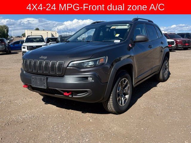 Used 2020 Jeep Cherokee Trailhawk w/ Cold Weather Group AWD/4WD image 1