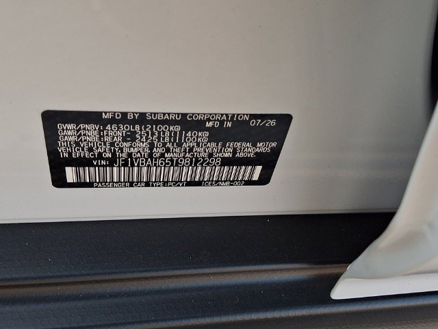 New 2026 Subaru WRX AWD/4WD image 17