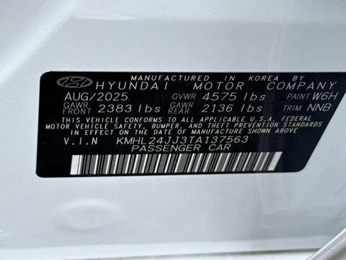 Certified 2026 Hyundai Sonata Blue FWD image 28