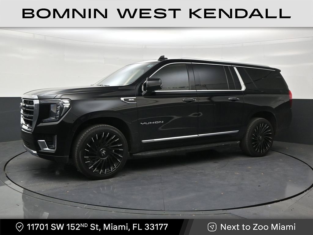 Used 2023 GMC Yukon XL SLT w/ SLT Luxury Package RWD image 1
