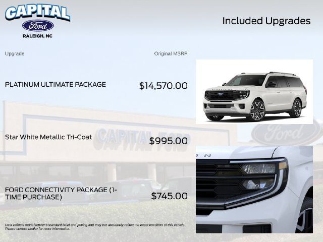 New 2026 Ford Expedition Max Platinum w/ Platinum Ultimate Package AWD/4WD image 5