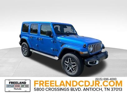 New 2025 Jeep Wrangler Sahara