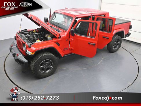 Used 2022 Jeep Gladiator Rubicon w/ LED Lighting Group AWD/4WD image 36