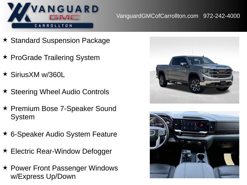 Used 2024 GMC Sierra 1500 SLT w/ SLT Convenience Package AWD/4WD image 12