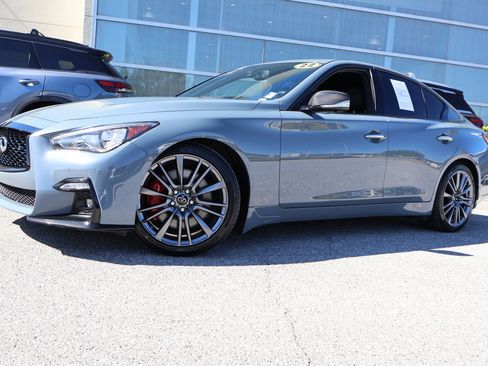 Certified 2022 INFINITI Q50 Red Sport 400 w/ Carbon Fiber Package image 1