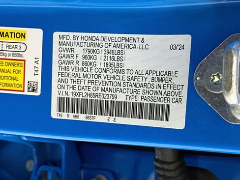 Used 2024 Honda Civic Sport image 35