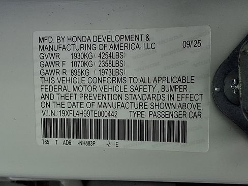 Used 2026 Honda Civic Sport Touring image 27