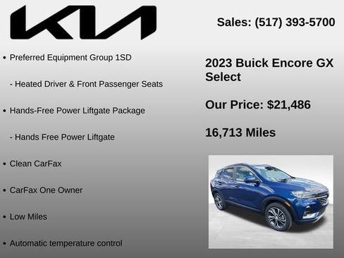 Used 2023 Buick Encore GX Select AWD/4WD image 5