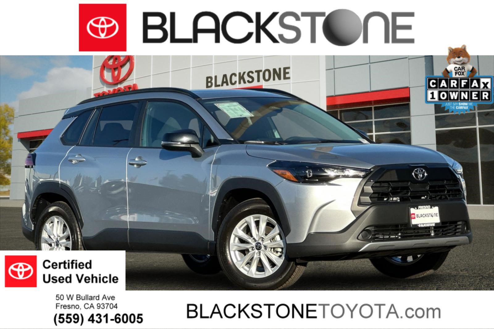 Certified 2026 Toyota Corolla Cross LE w/ Moonroof Package FWD image 1