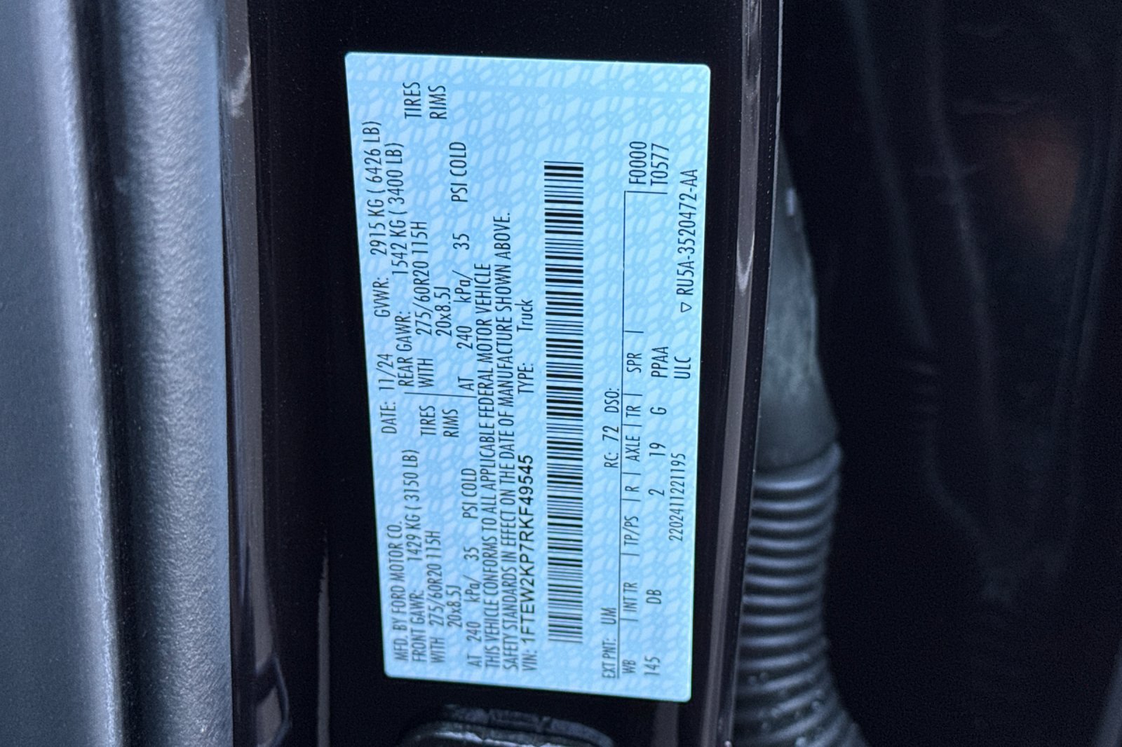 Used 2024 Ford F150 STX RWD image 34