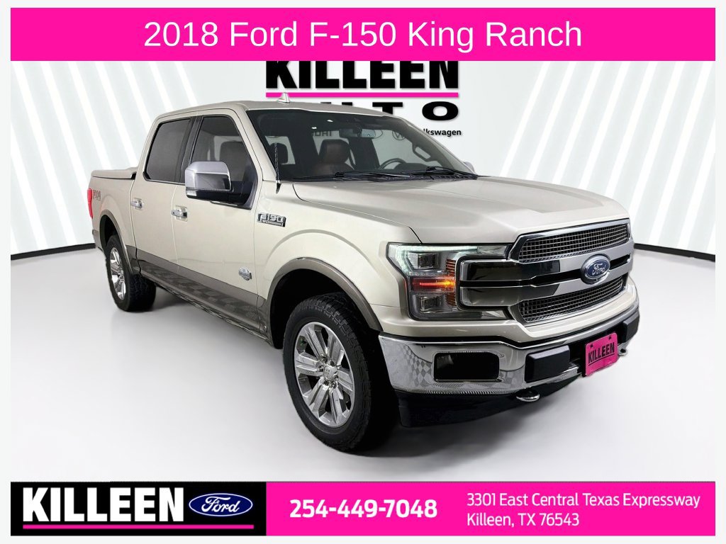 Used 2018 Ford F150 King Ranch w/ Equipment Group 601A Luxury AWD/4WD image 1