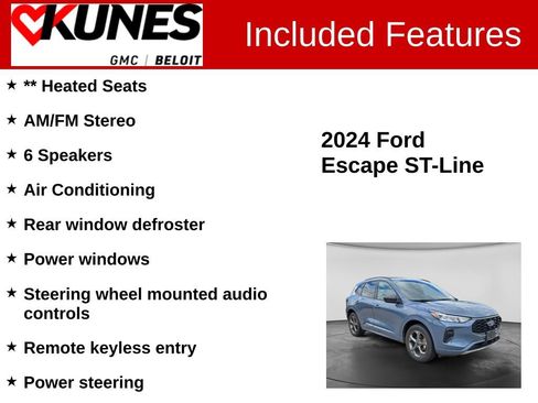 Used 2024 Ford Escape ST-Line AWD/4WD image 2