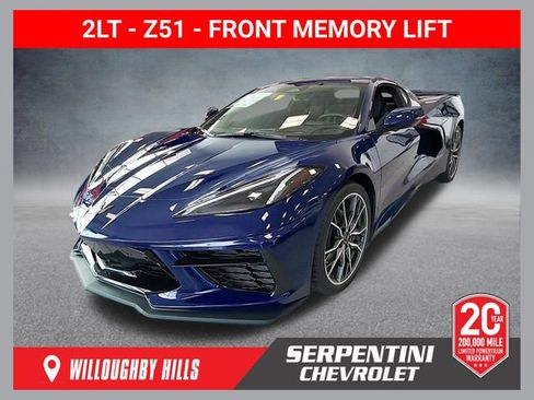 New 2026 Chevrolet Corvette Stingray Preferred Cpe w/ Z51 Performance Package RWD image 1