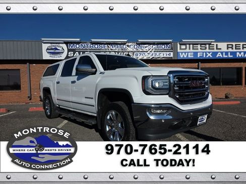 Used 2018 GMC Sierra 1500 SLT AWD/4WD image 1
